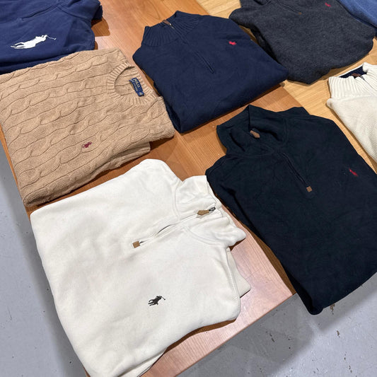 RALPH LAUREN KNIT VINTED RESELLER BOX (5 PIECES)